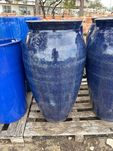 Tall Bowed Vase