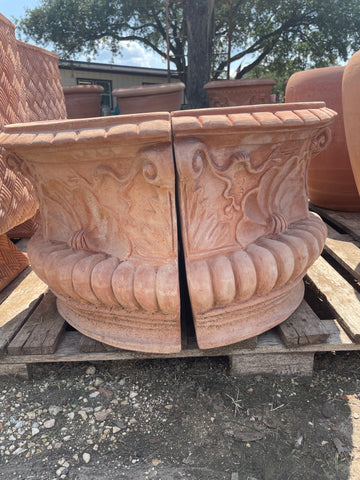 Italian Louis XVI Wall Vase 15"