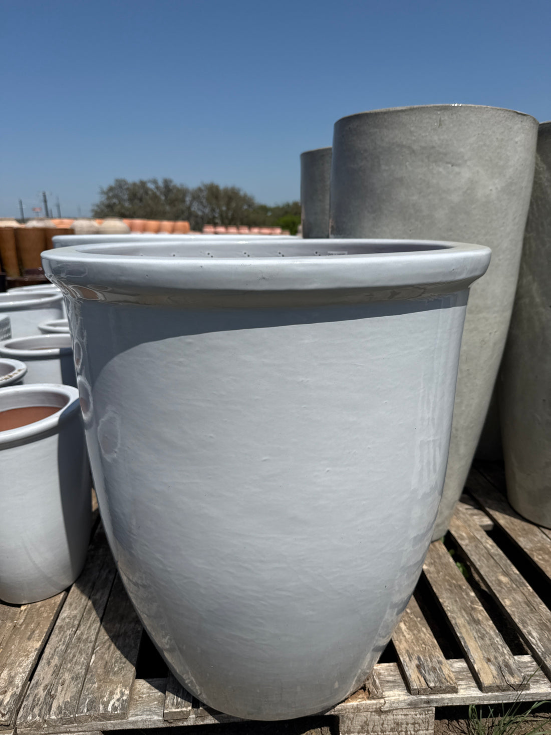 Tapered Rim Planter