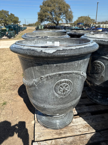 Blossomed Black Anduze Urn