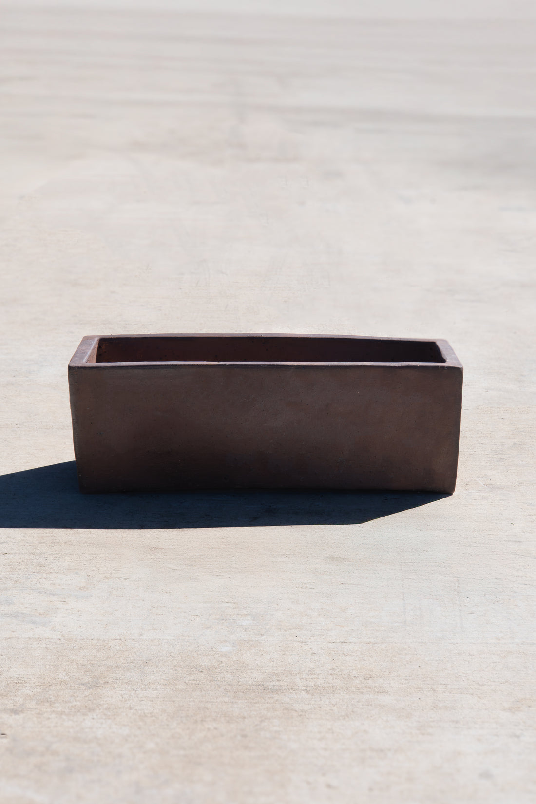 Black Clay Blenheim Window Box Planter
