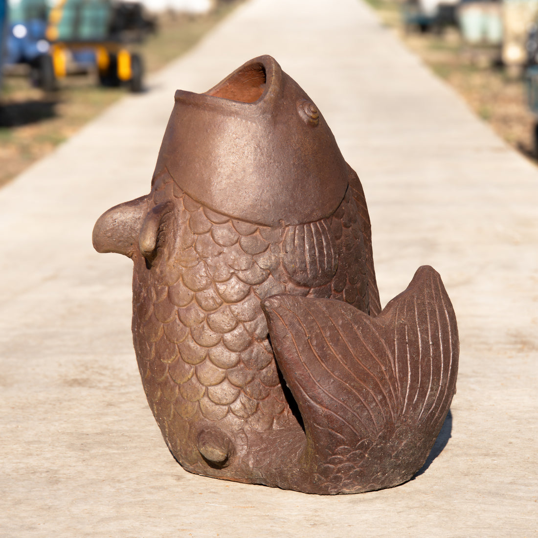 Black Clay Koi Fish