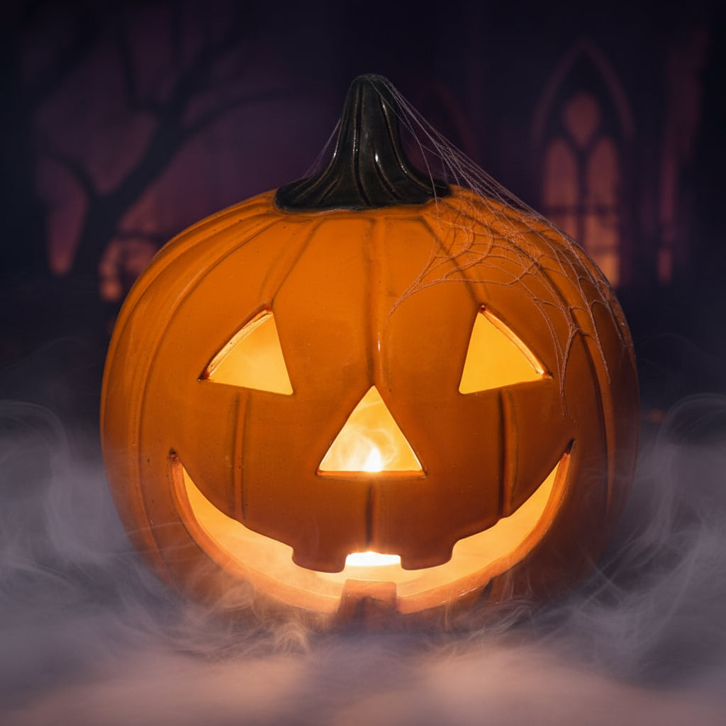 Wide Jack-O-Lantern