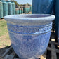Sandy Falling Blue Coin Planter