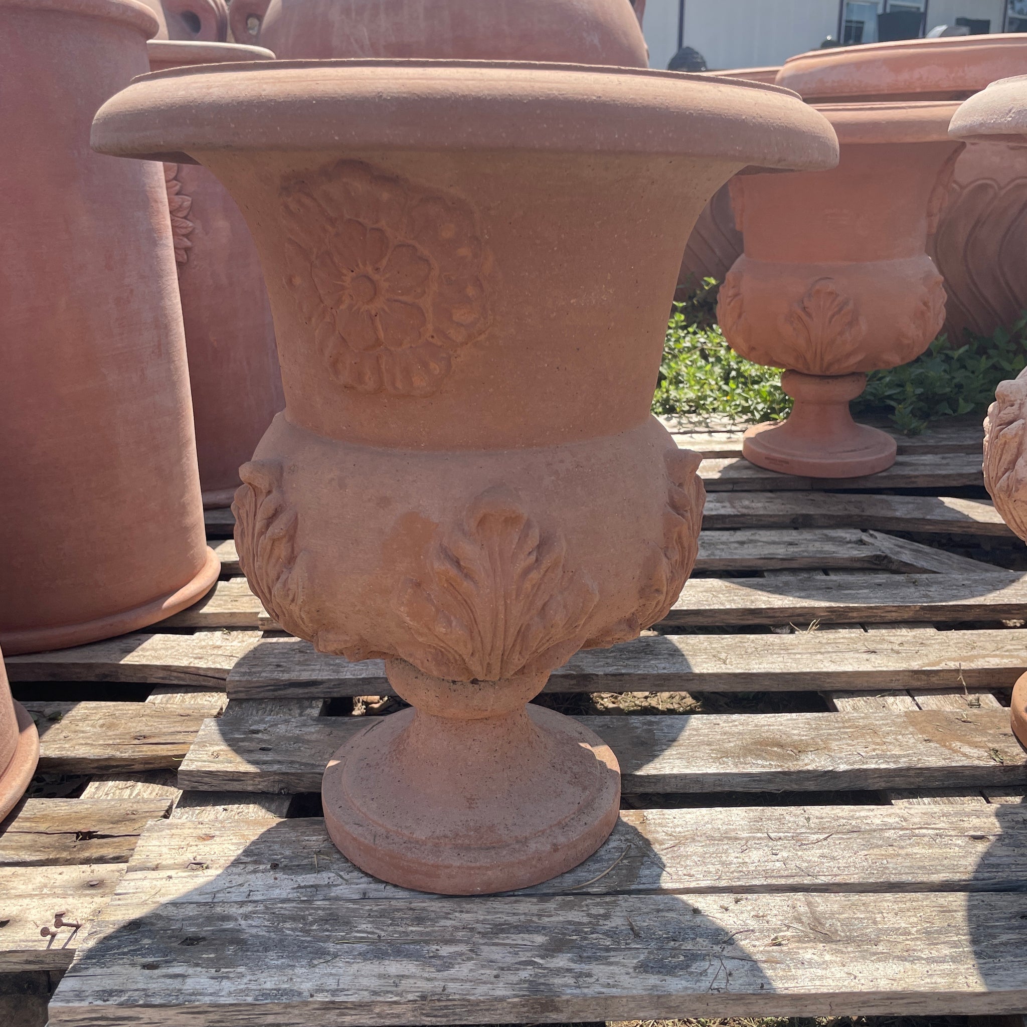 Italian urn planter
