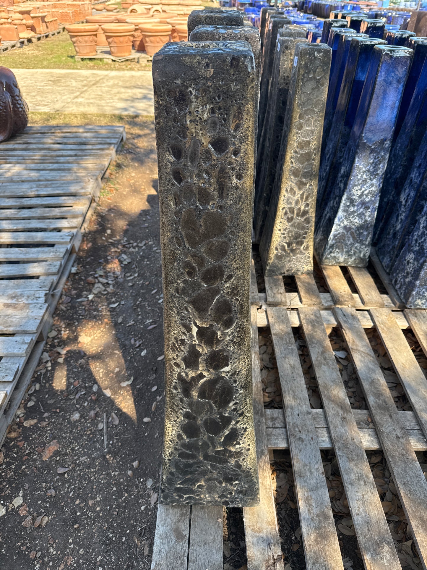 Glazed Tiki Torch