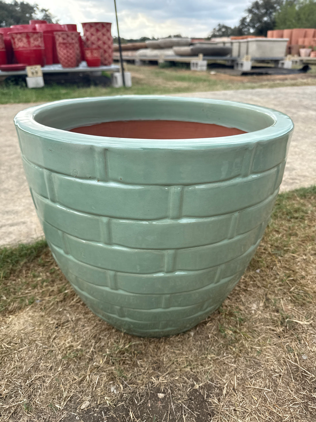Brick Egg Planter