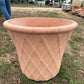 Terracotta Basket Weave Planter