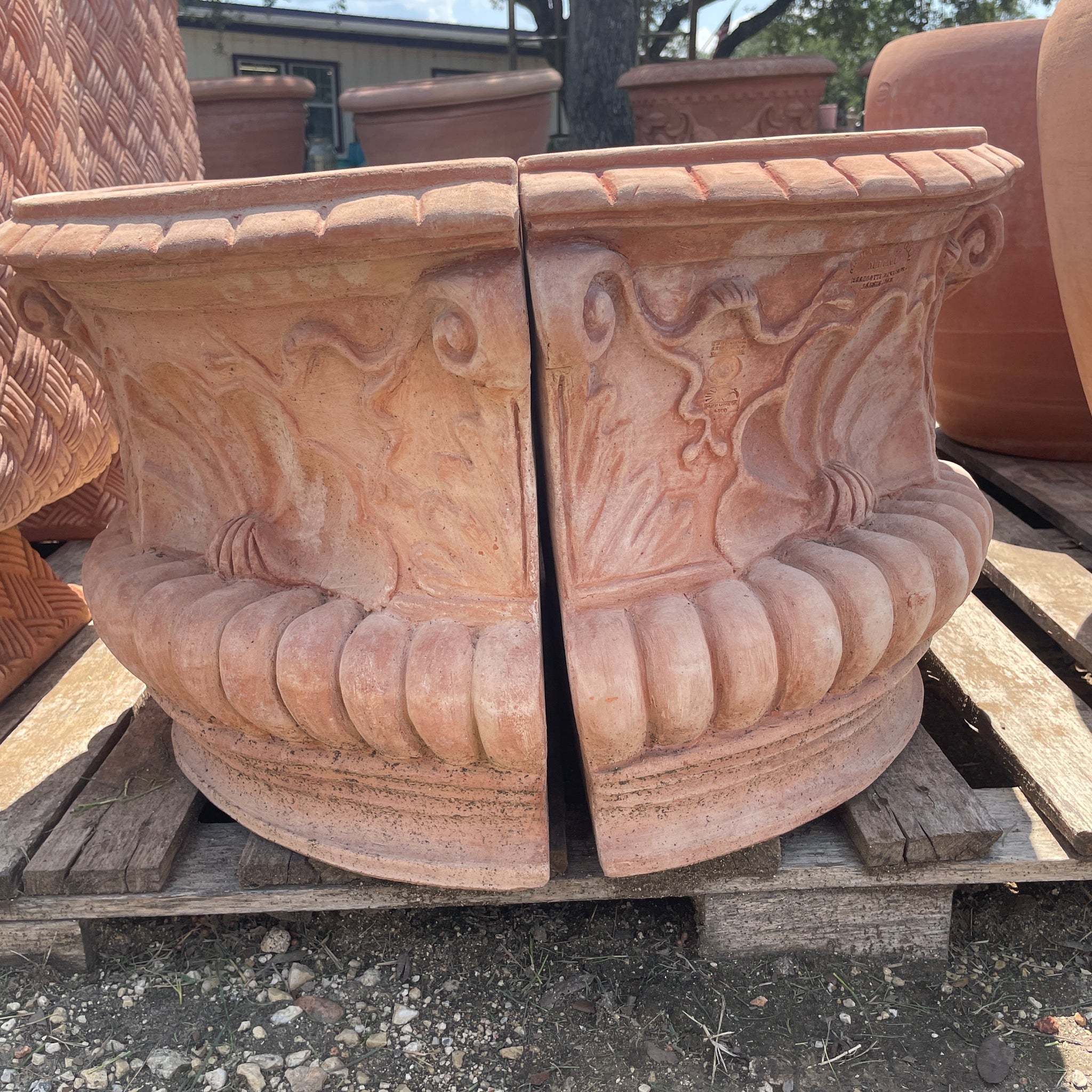 Italian Louis XVI Wall Vase 15"