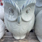 Glossy Black Wise Owl Planter
