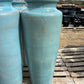 Rustic Light Blue Tall Cylinder Jar 43"