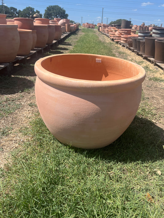 Terracotta smooth Bowl 17"