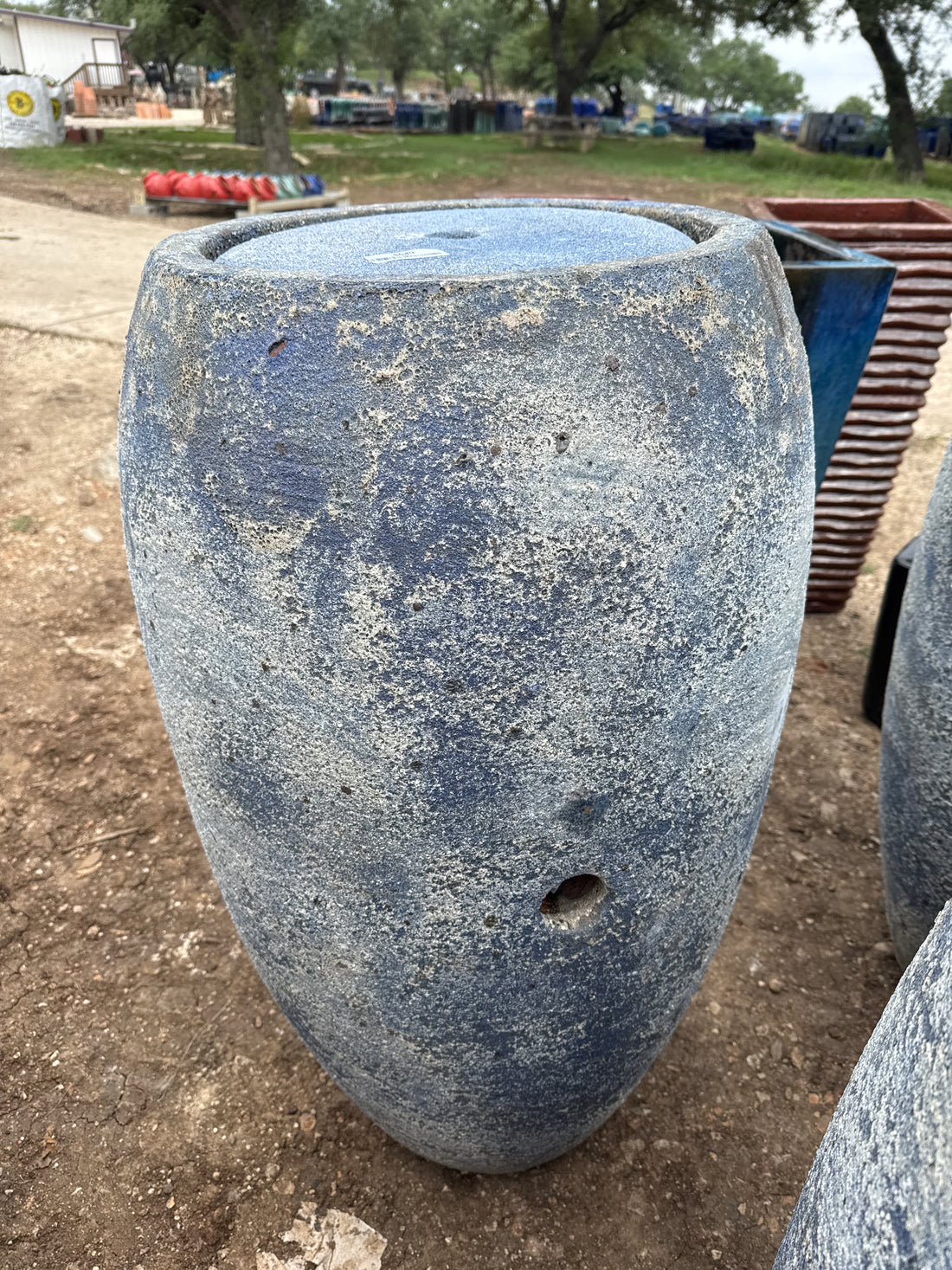 Oceanic Blue Vase Fountain