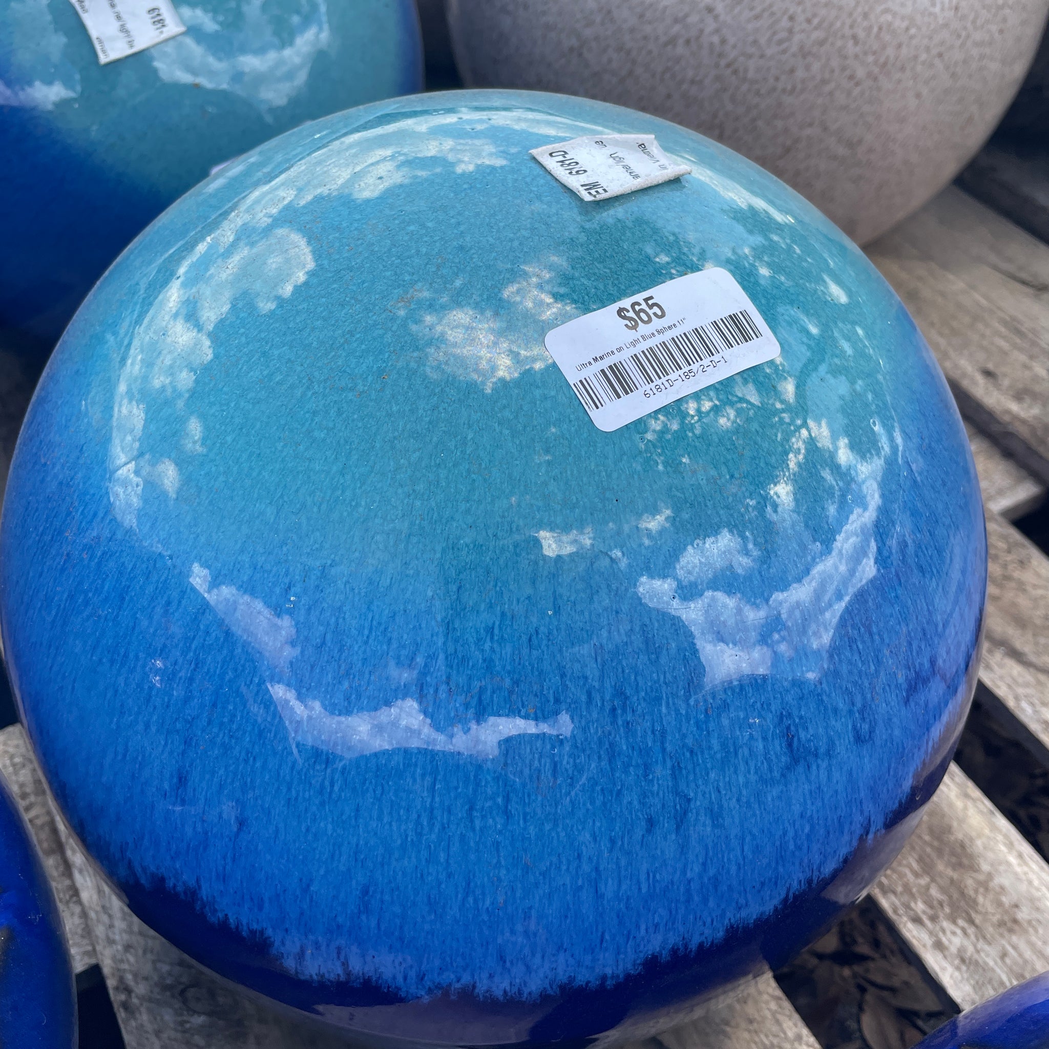 Ultra Marine on Light Blue Sphere