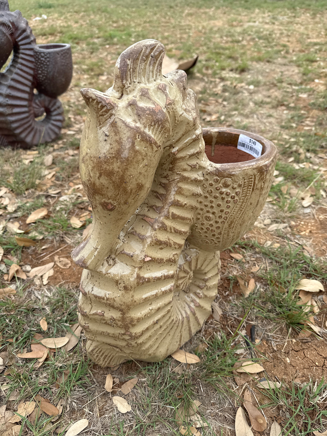 Sea Horse Planter