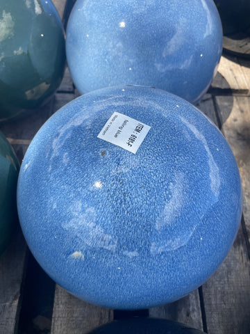 Falling Blue Sphere