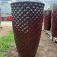 Red Wine Large Diamond Prism Planter 39"