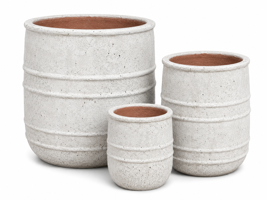 Ribbed Cylinder Planter
