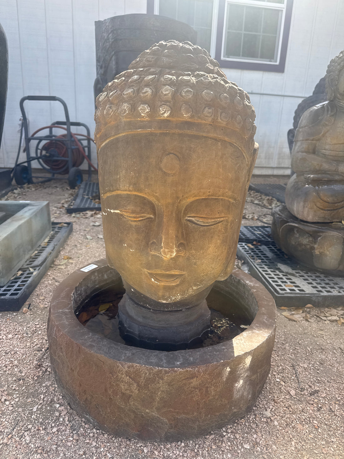 Buddha Head Fountain