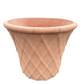Terracotta Basket Weave Planter