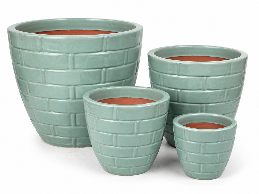 Brick Egg Planter