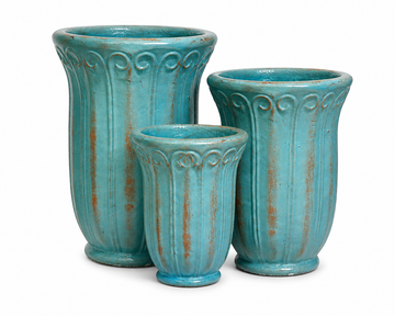 Rococo Tall Trumpet Planter