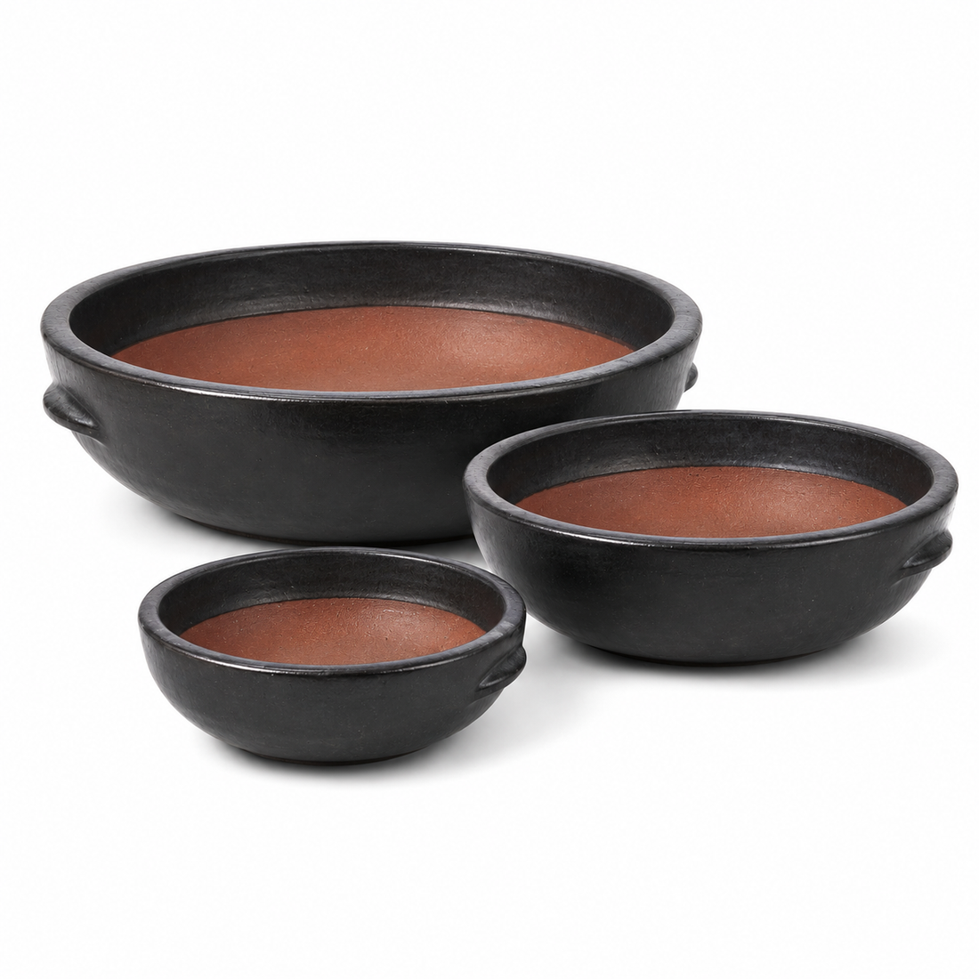 Low Bowl with Handles