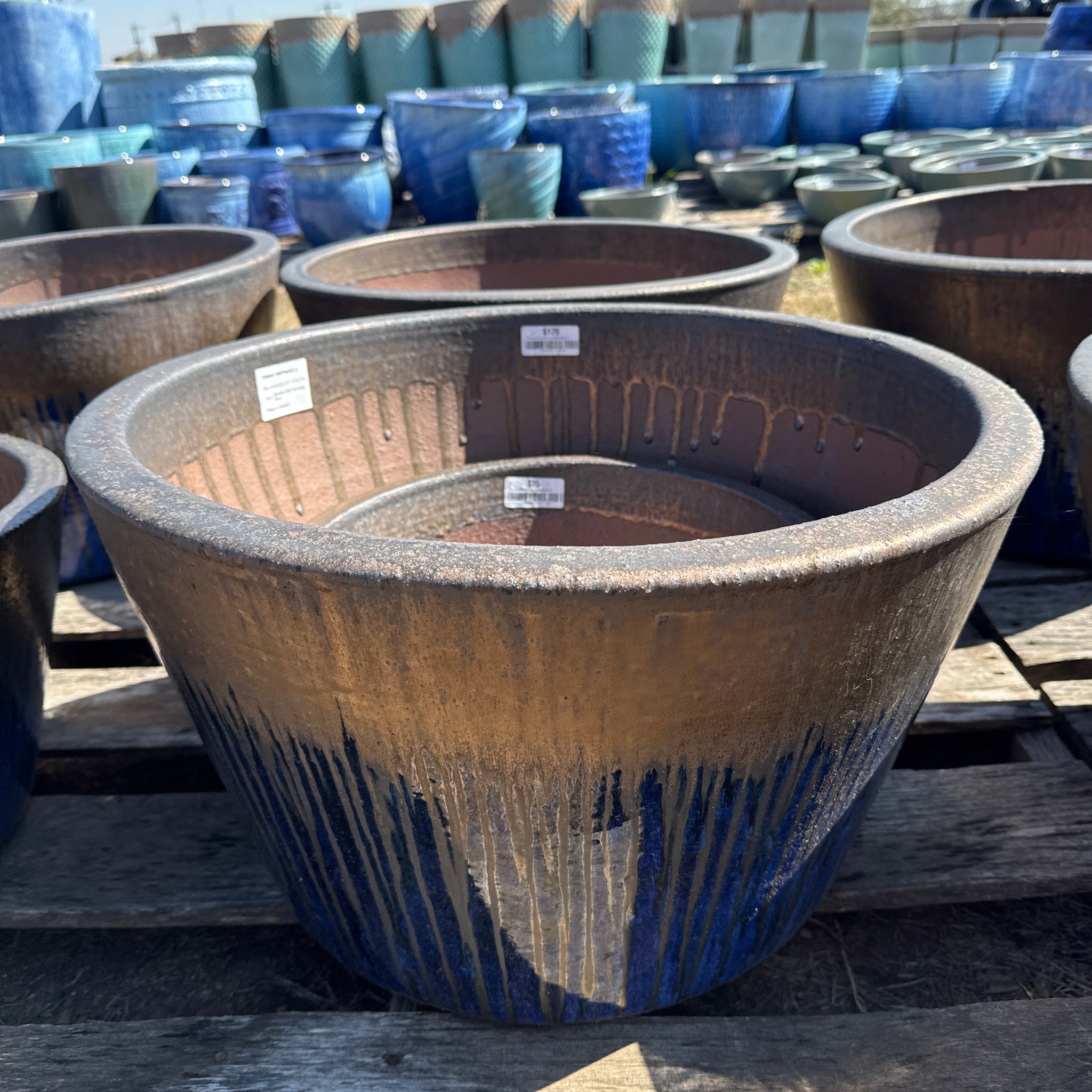 Low Basket Planter