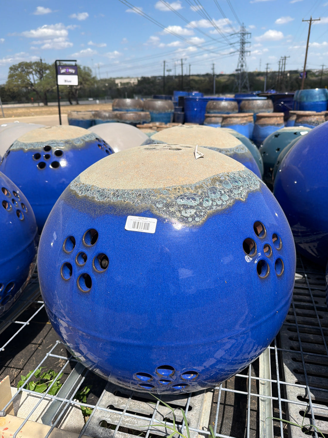 Sphere with Petal Holes