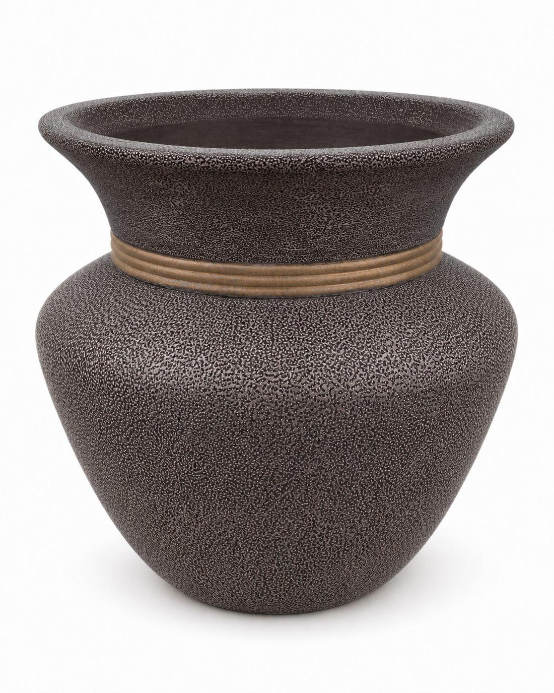 Pebbled Banded Bulb Planter