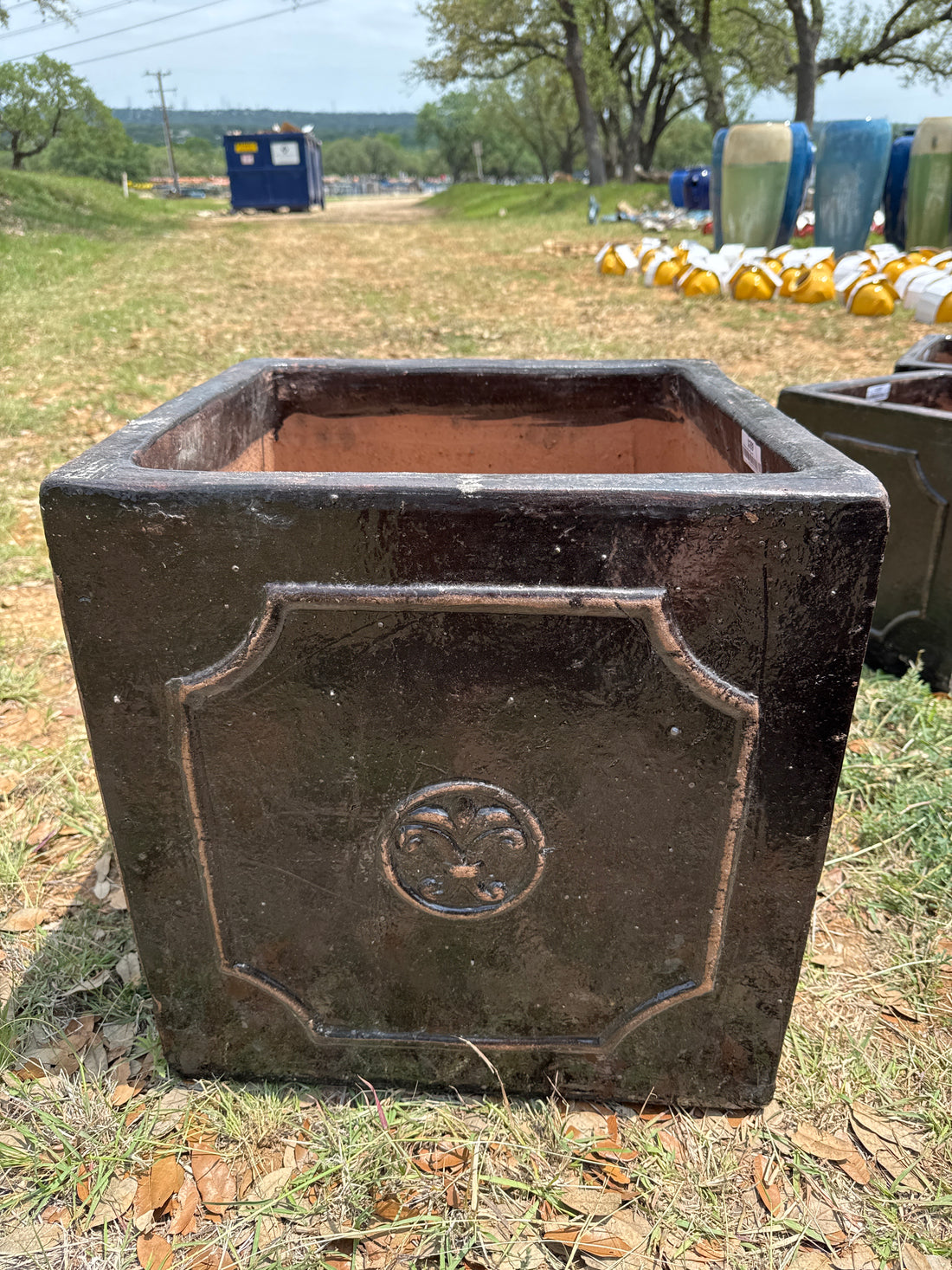 Ornate Cube Planter
