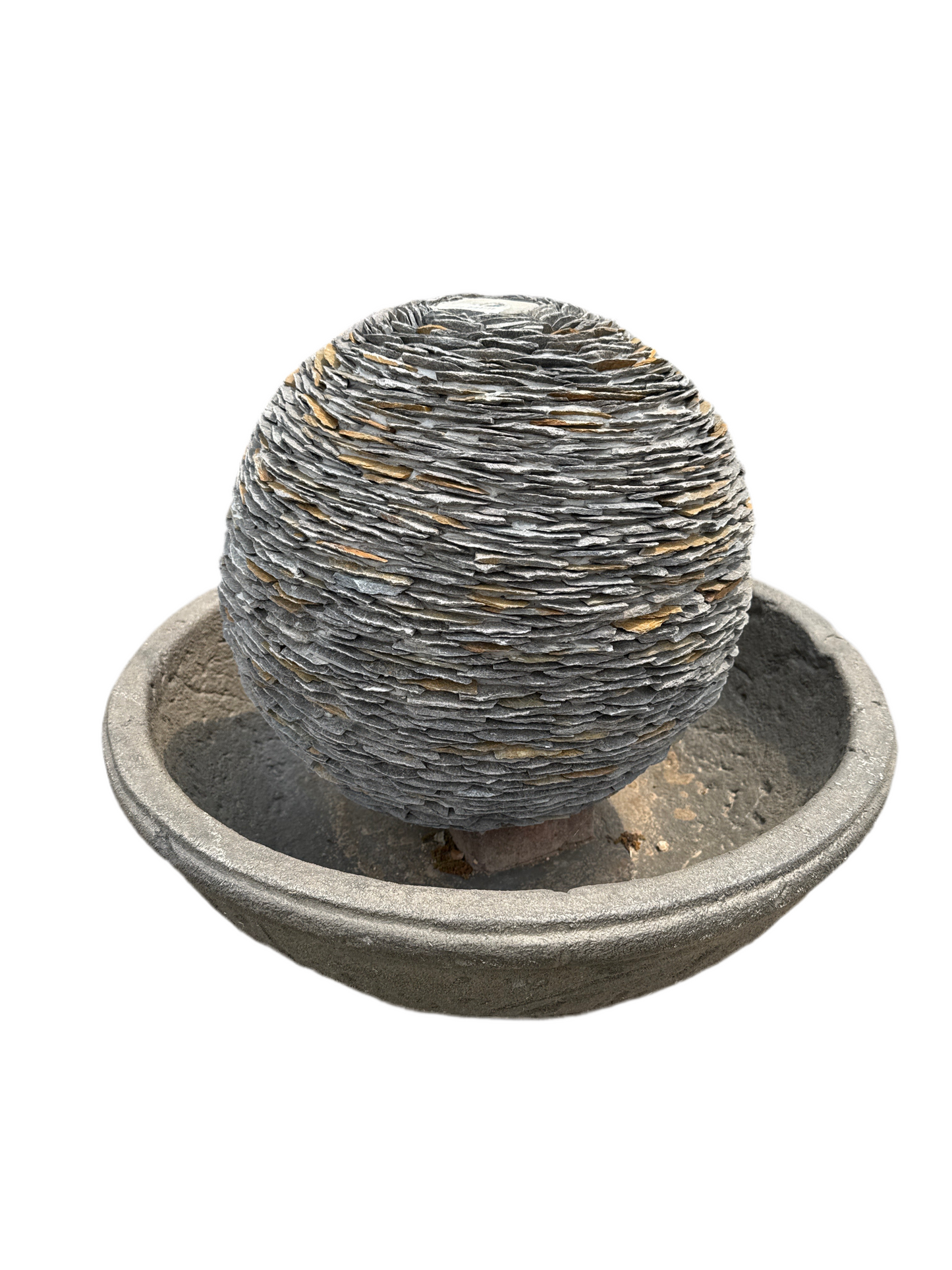 Slate Sphere Fountain