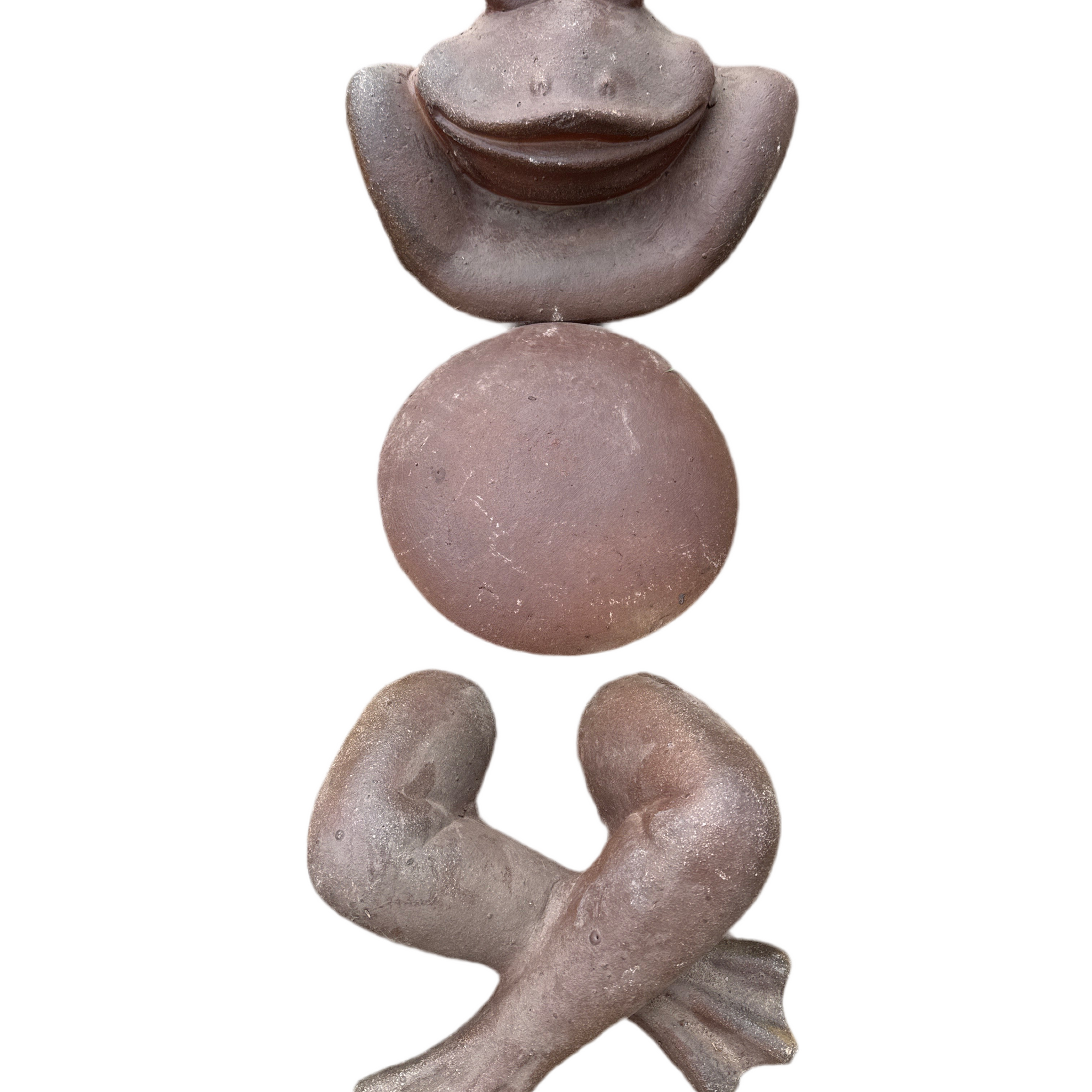 Black Clay Relaxing Frog 3 Piece