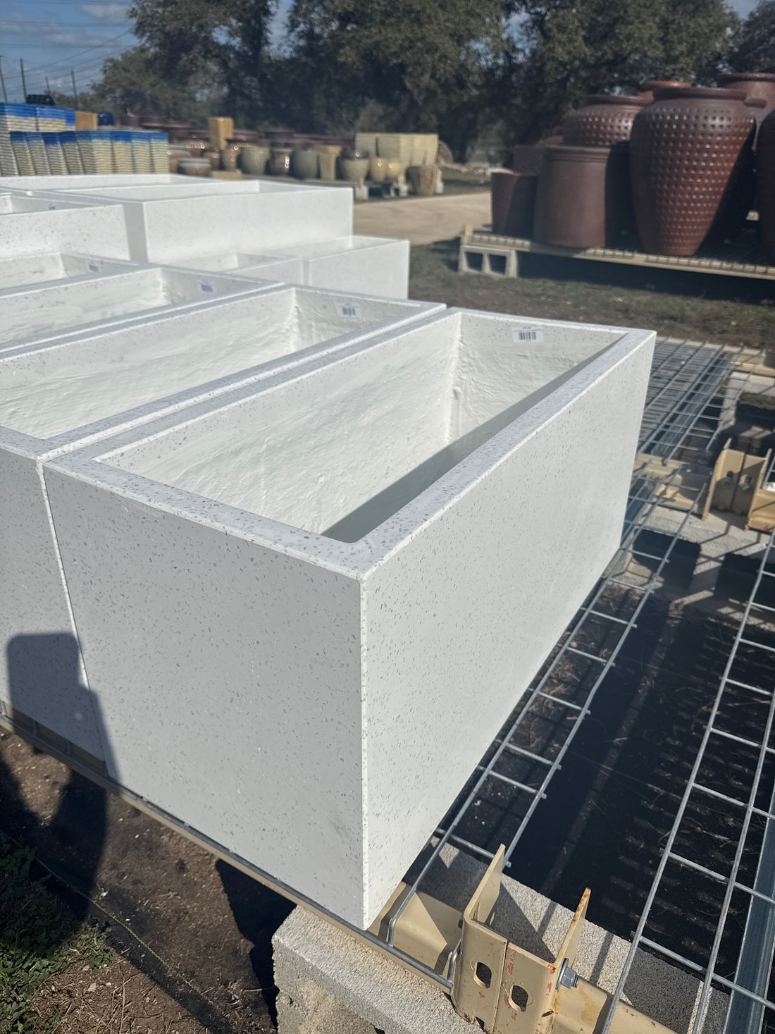 Terrazzo Window Box Planter