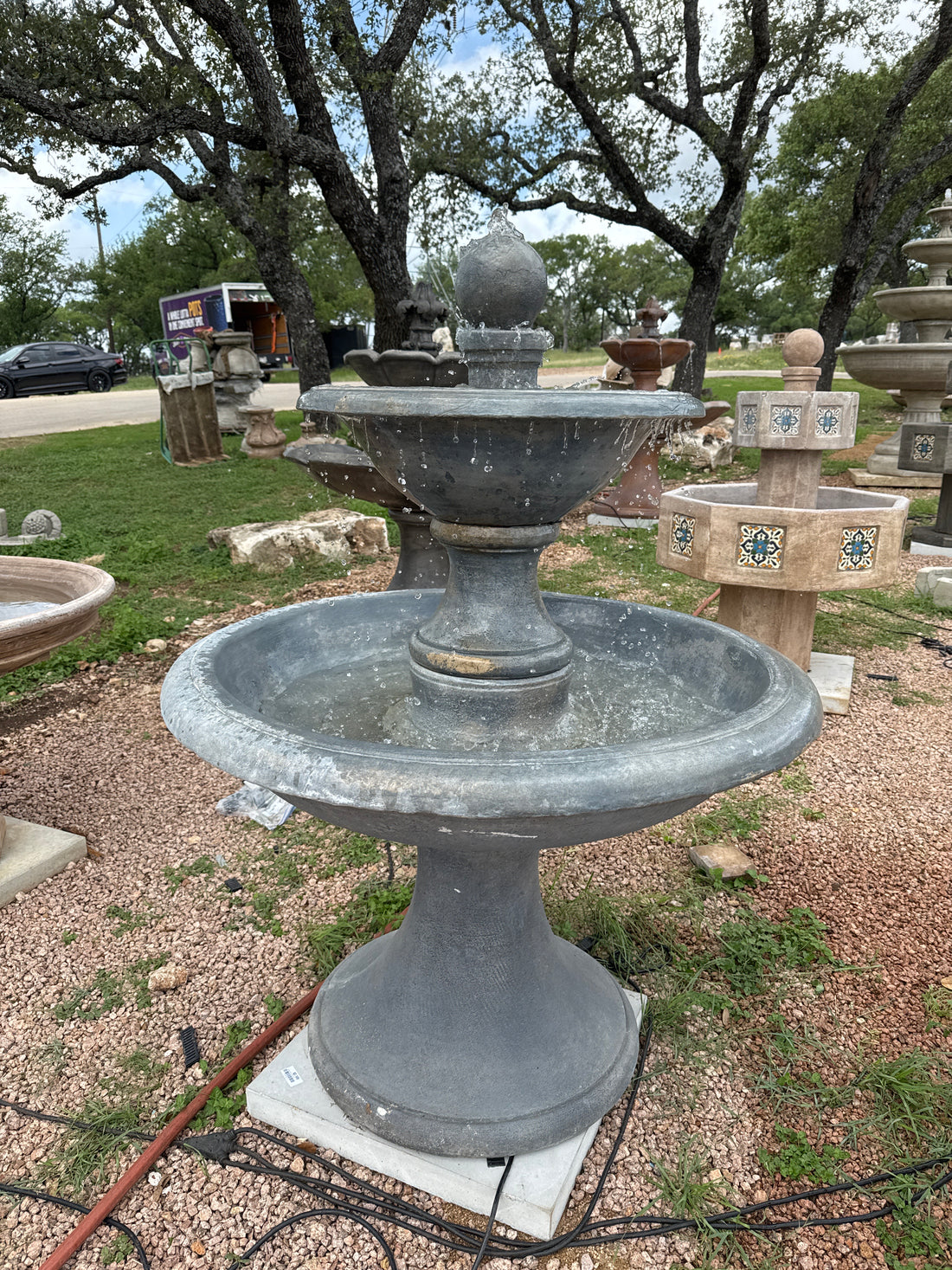 Courtyard Fountain Freestanding BS