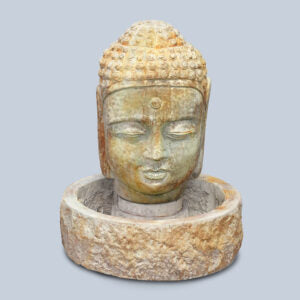 Buddha Head Fountain BI