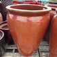 Sunset Red Tapered w/Rim Planter