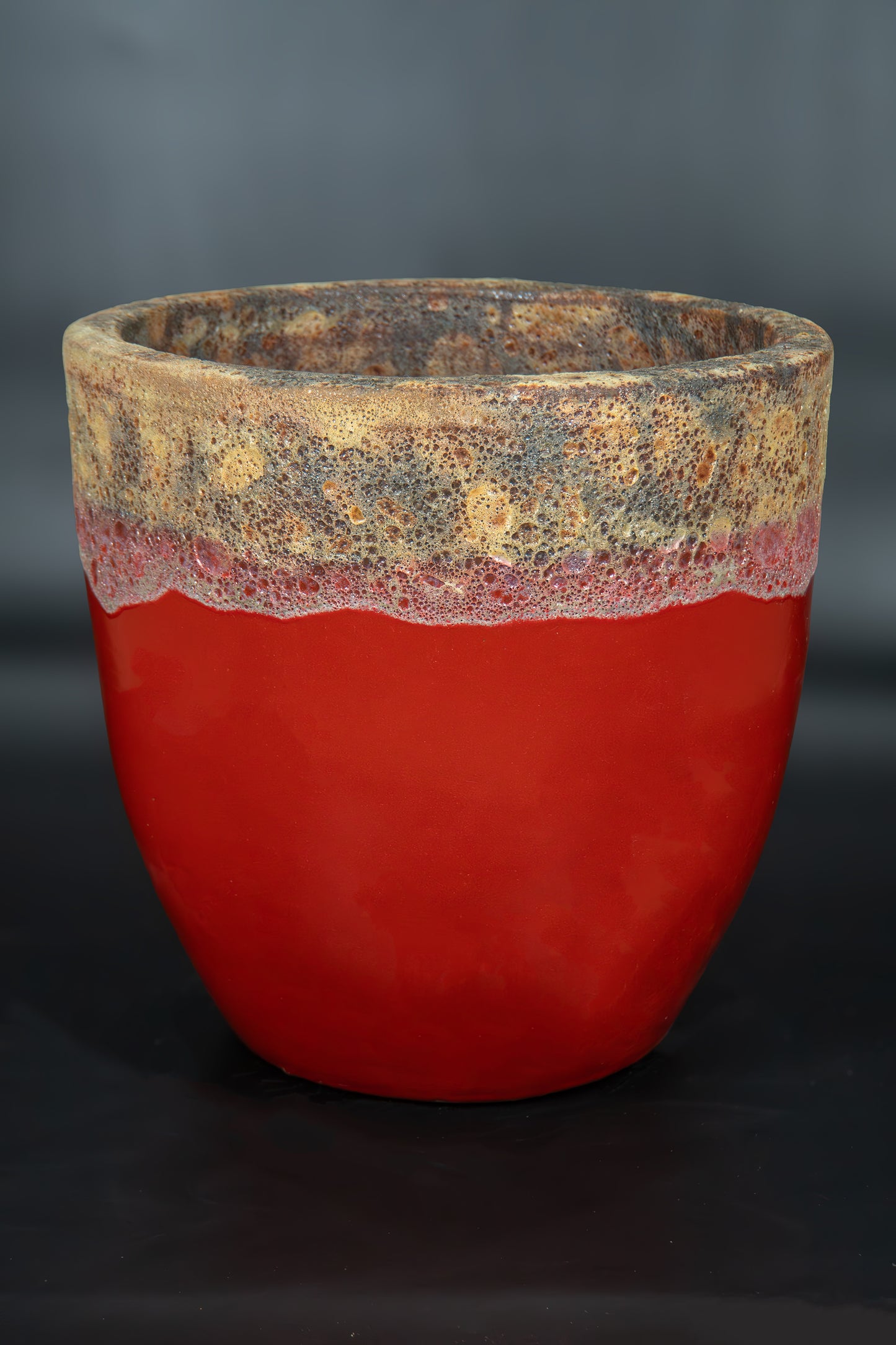 Red Atlantis Glazed 18"