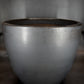 Matte Black Lipless Round Planter 23"