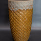 Volcanic Yellow Cream Diamond Prism Planter 33"