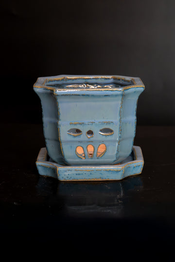 Octagon Orchid Pot