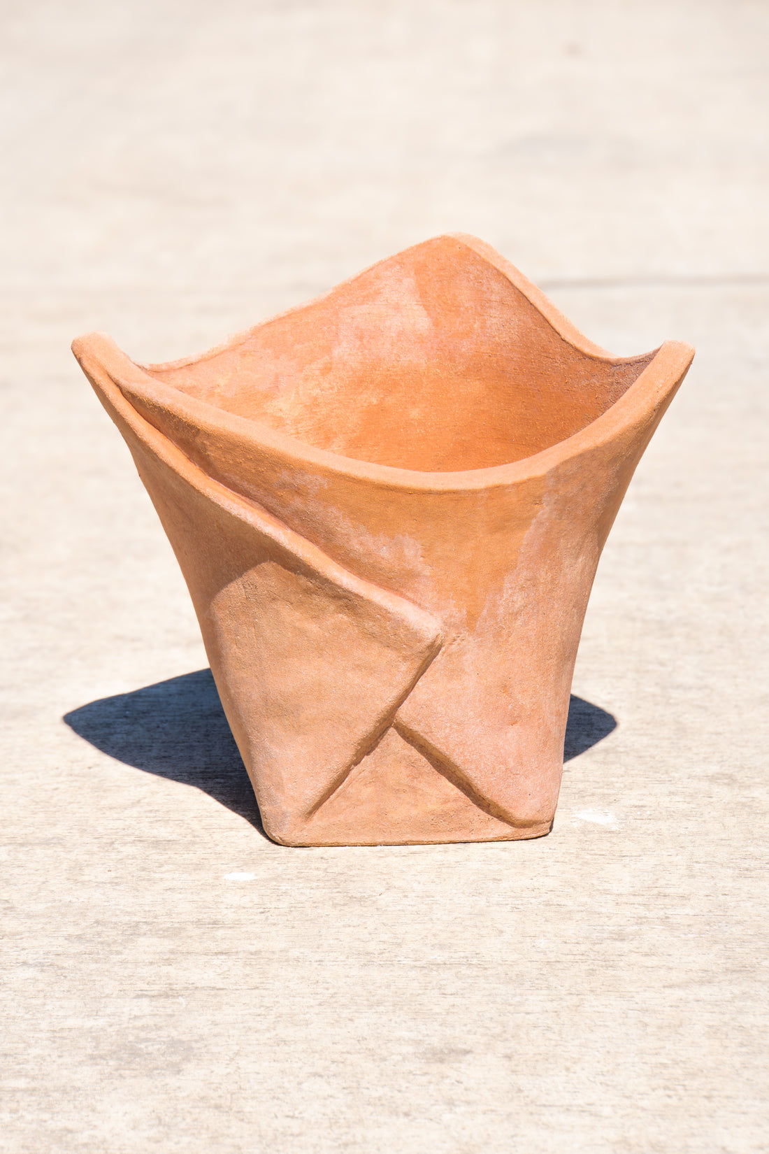 Italian Cartoccio Vase 12"
