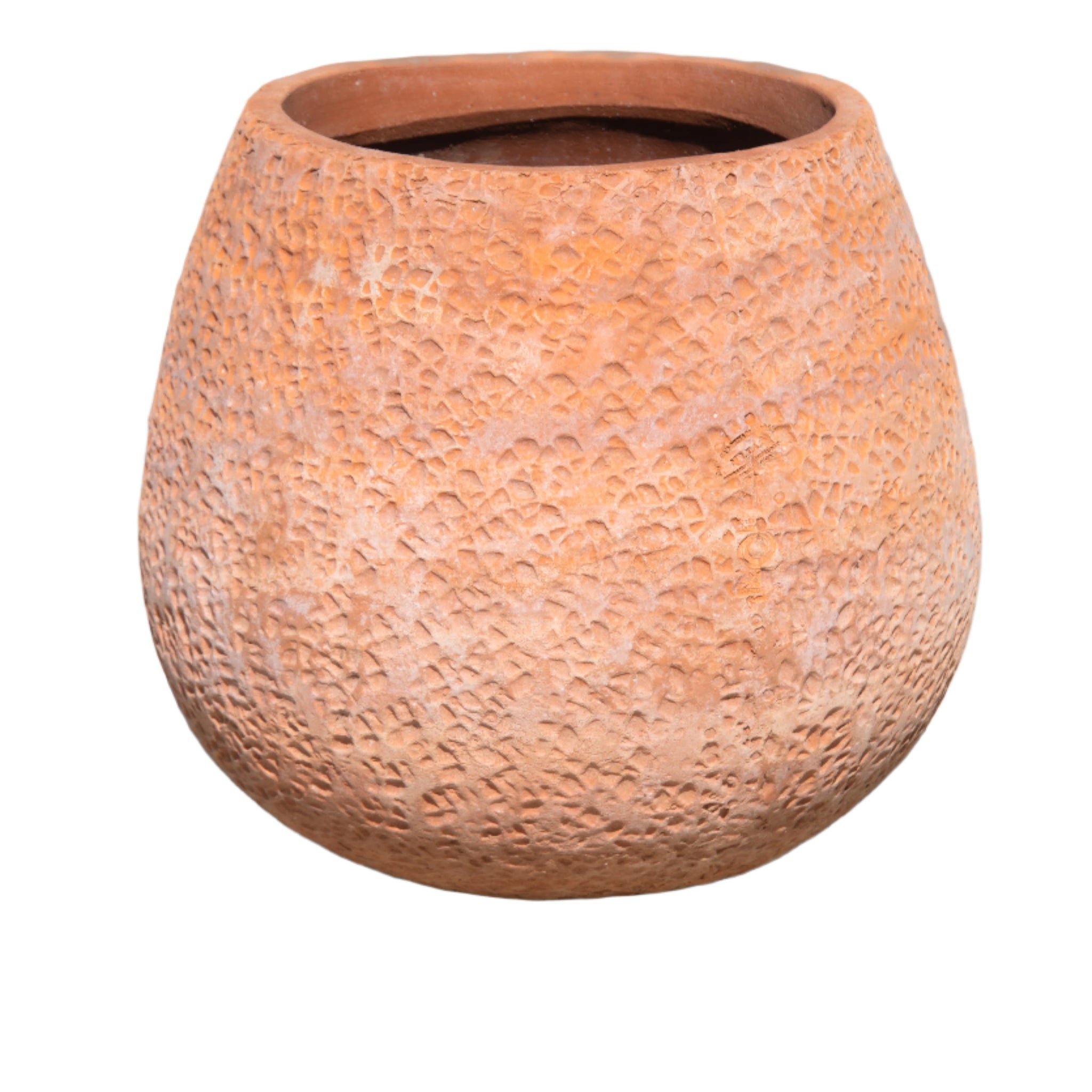 Italian Hammered Cachepot 14"