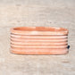 Italian Oval Striped 4"