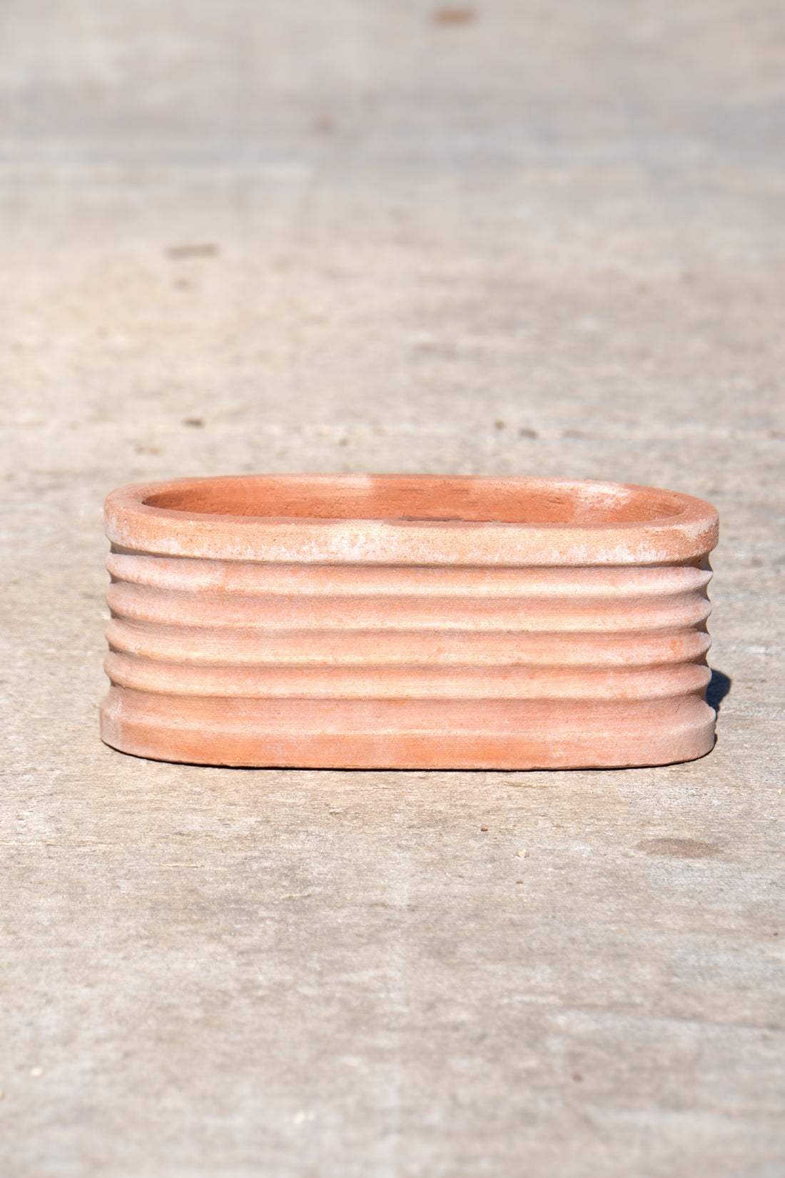 Italian Oval Striped 4"