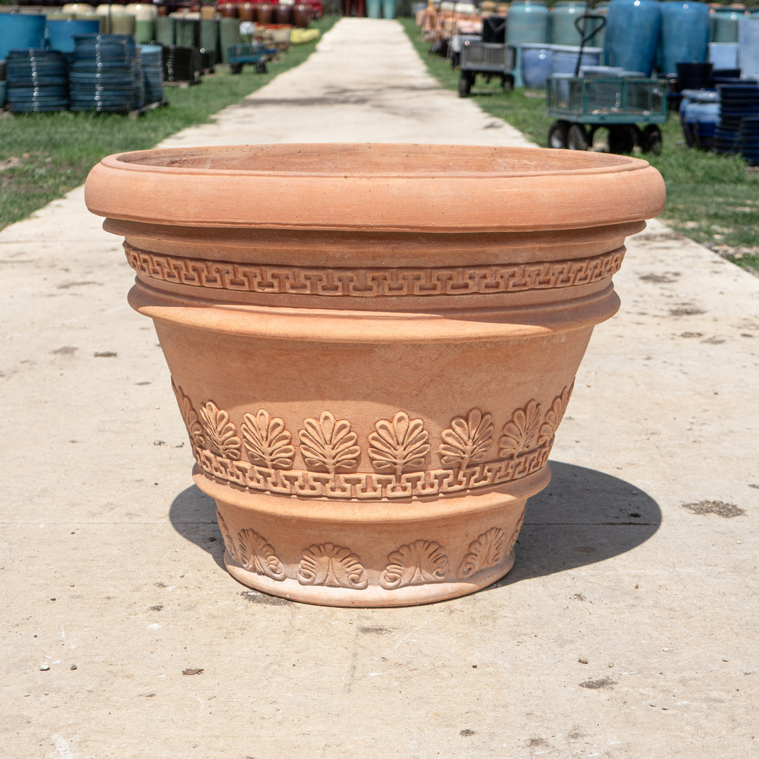 Italian Greek Vase 23"
