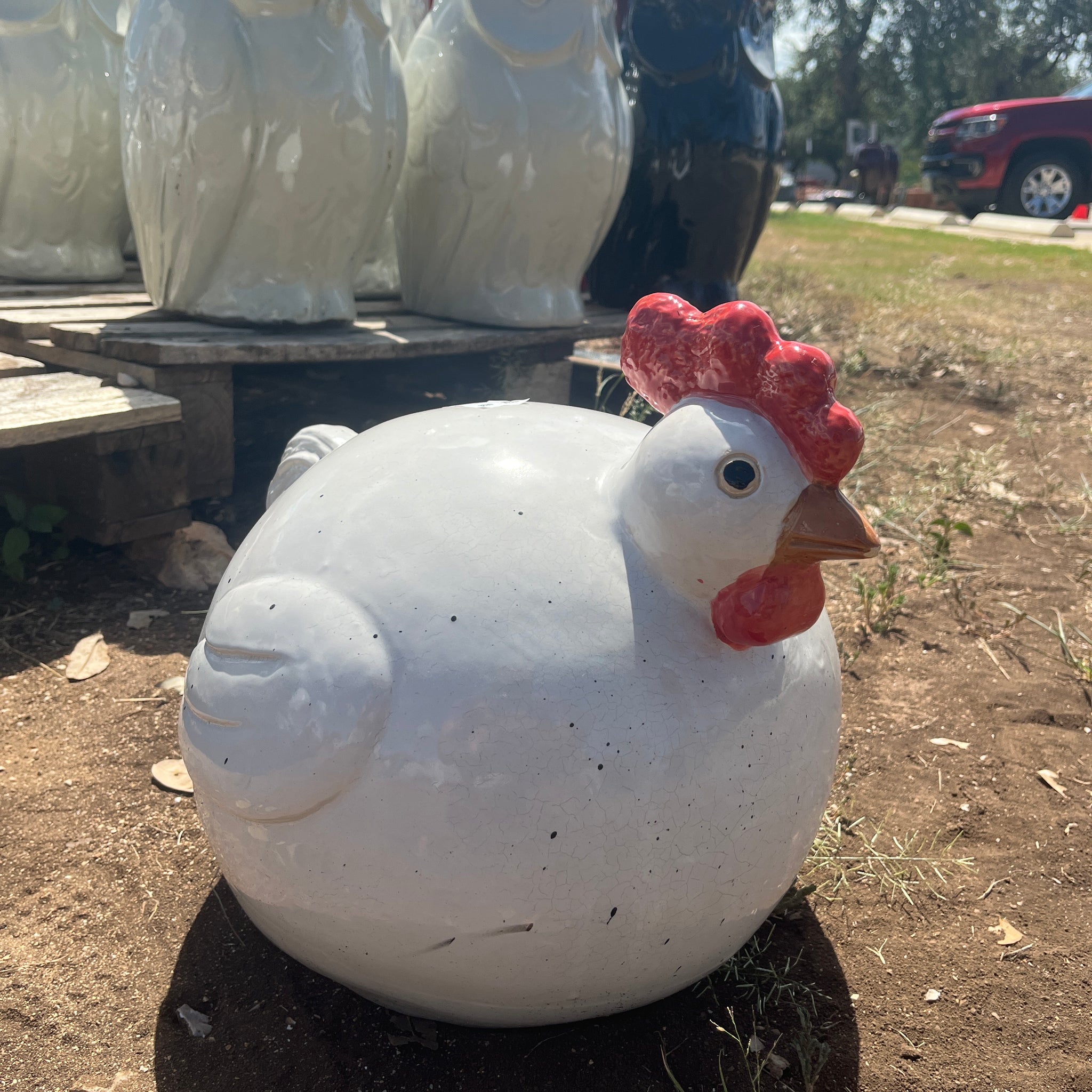 White Fat Chicken 14"