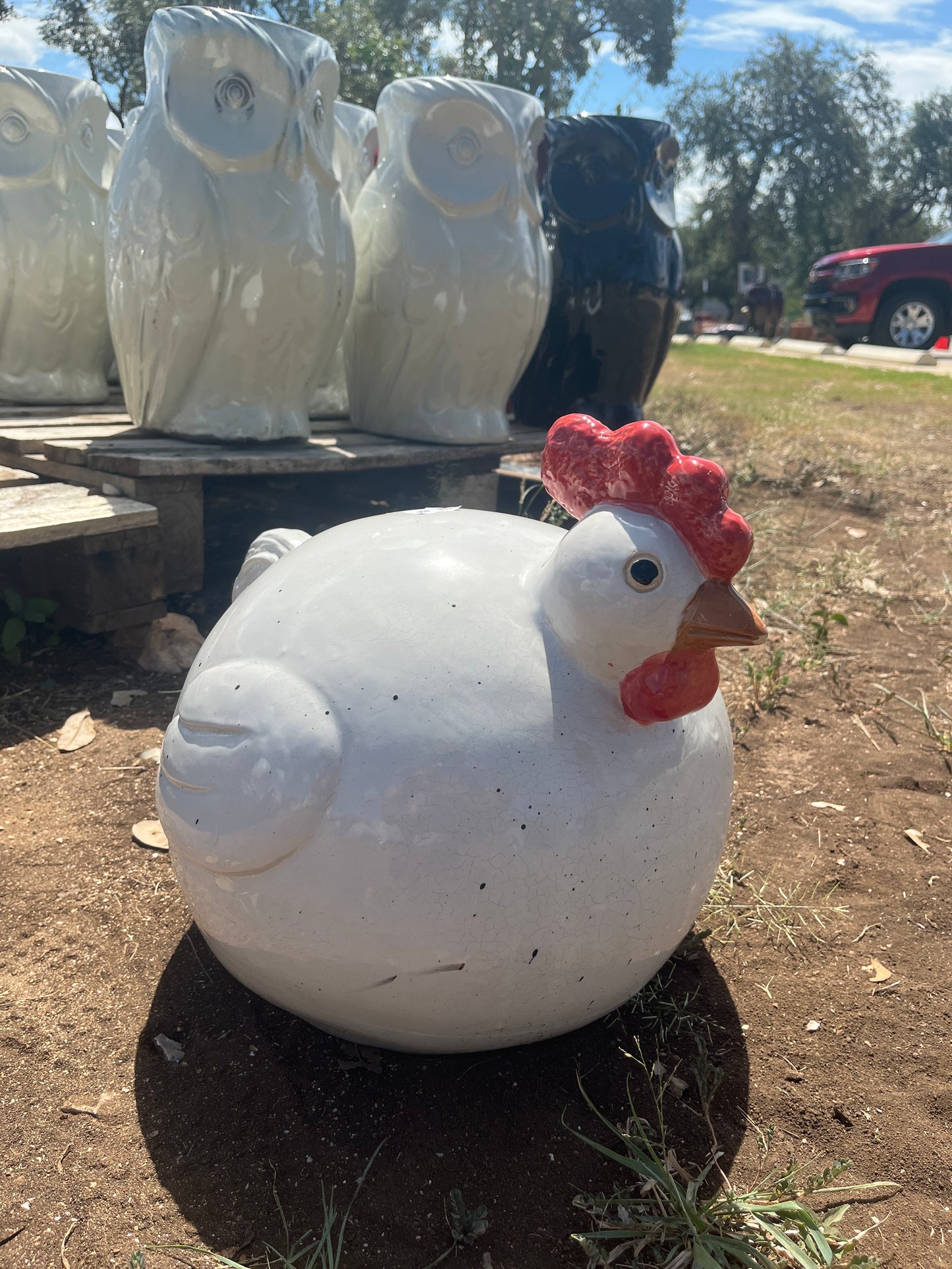 White Fat Chicken 14"