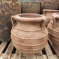 Raku Ribbed Spittoon with Handles