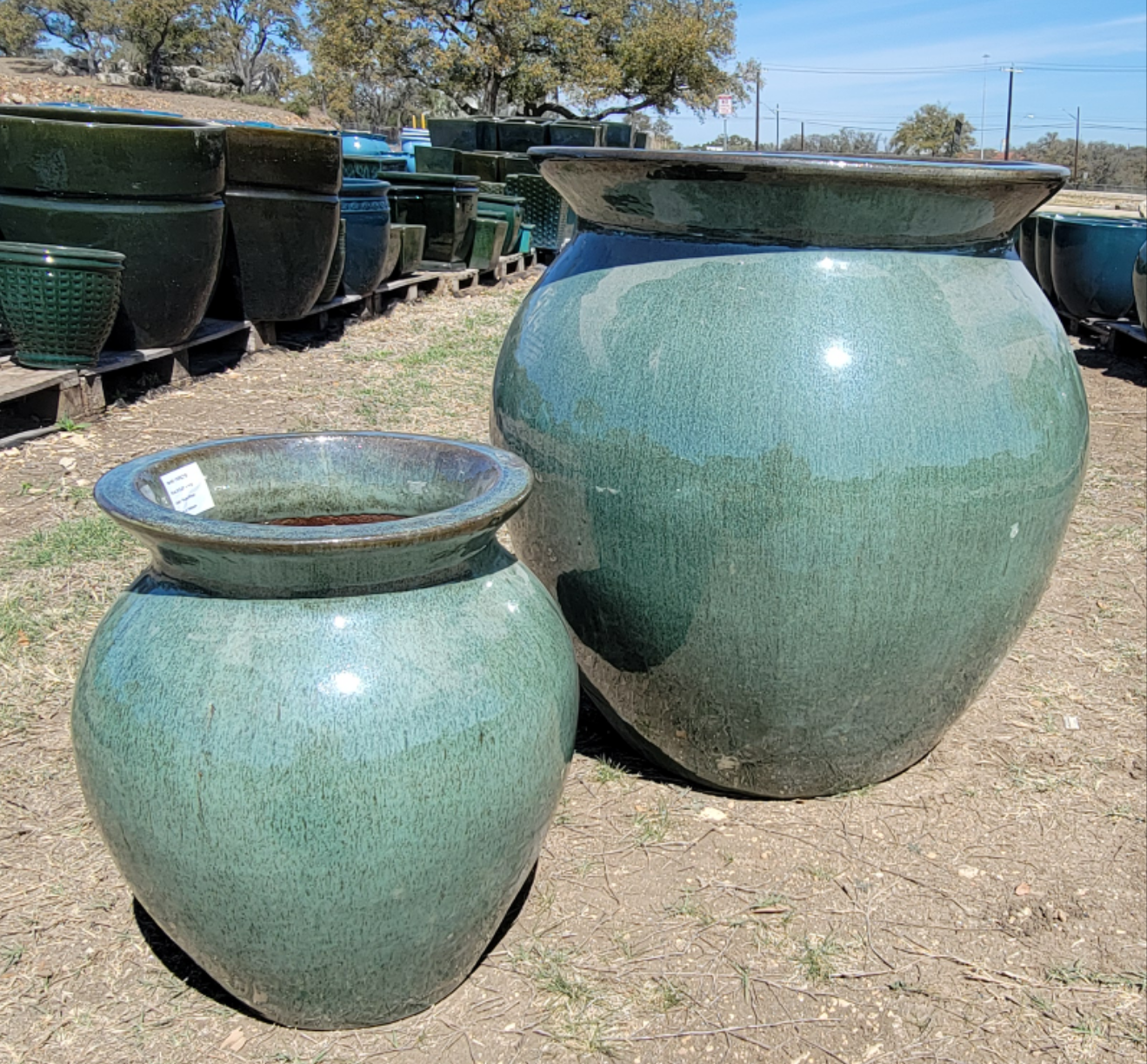 Moss Green Bulb Planter